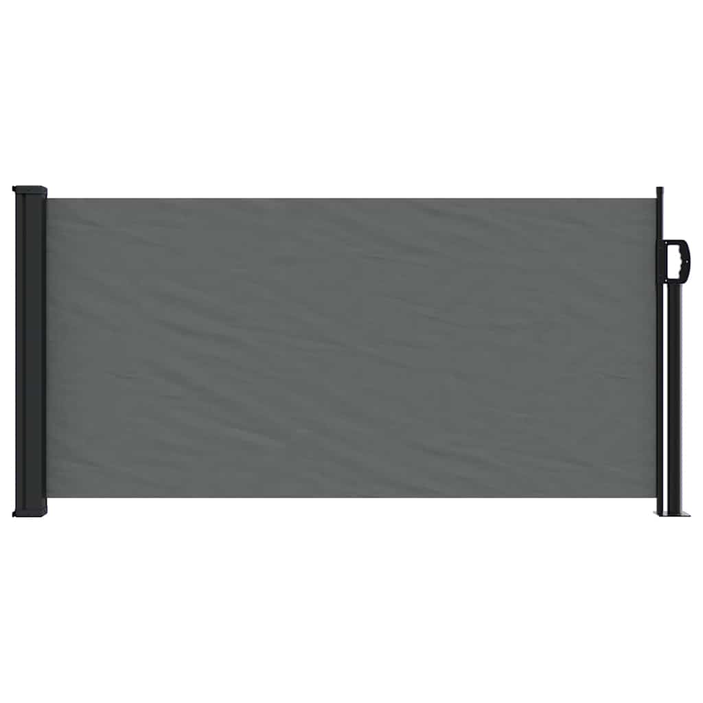 Retractable Side Awning Anthracite 100x500 cm