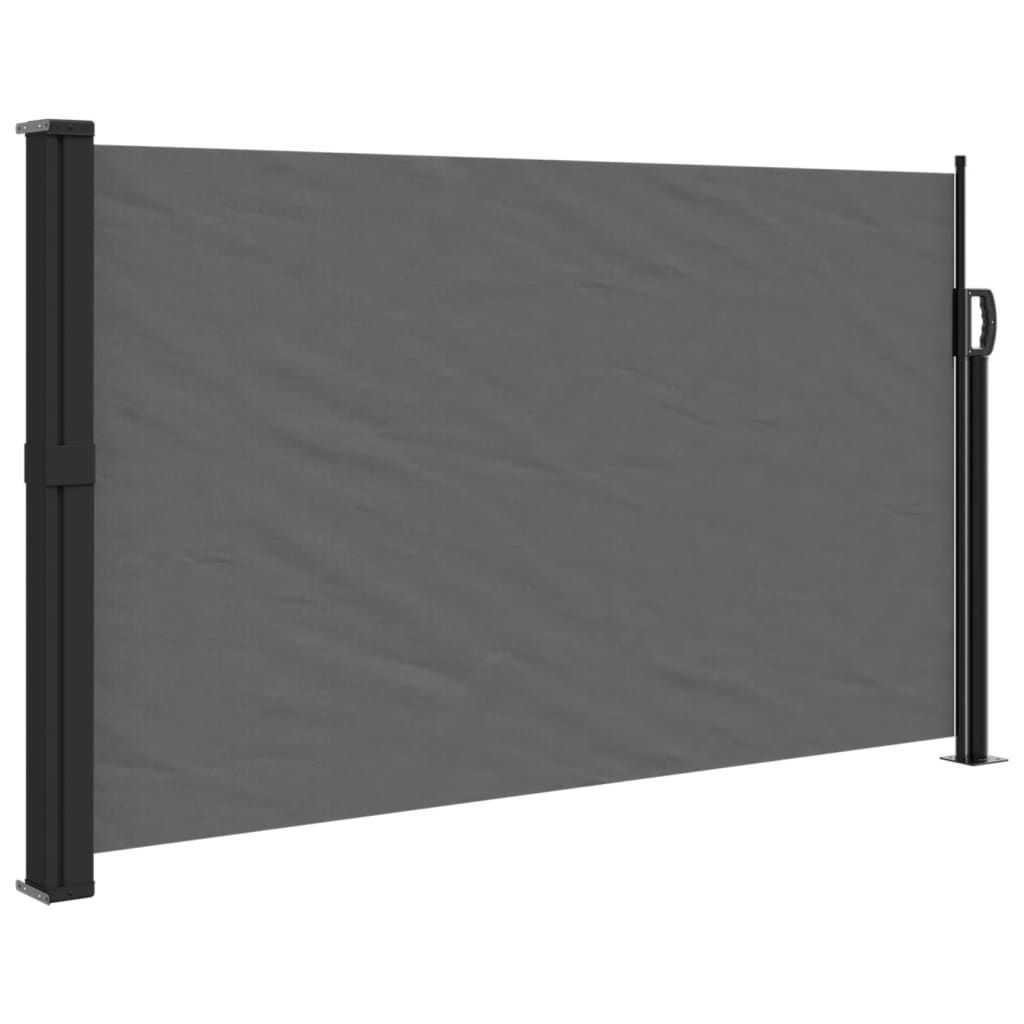 Retractable Side Awning Anthracite 120x600 cm