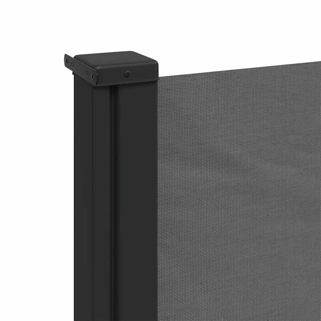 Retractable Side Awning Anthracite 120x600 cm