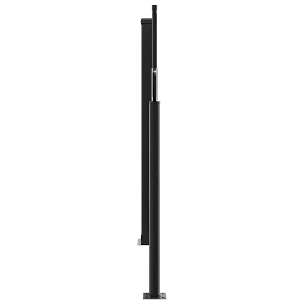 Retractable Side Awning Anthracite 100x1000 cm