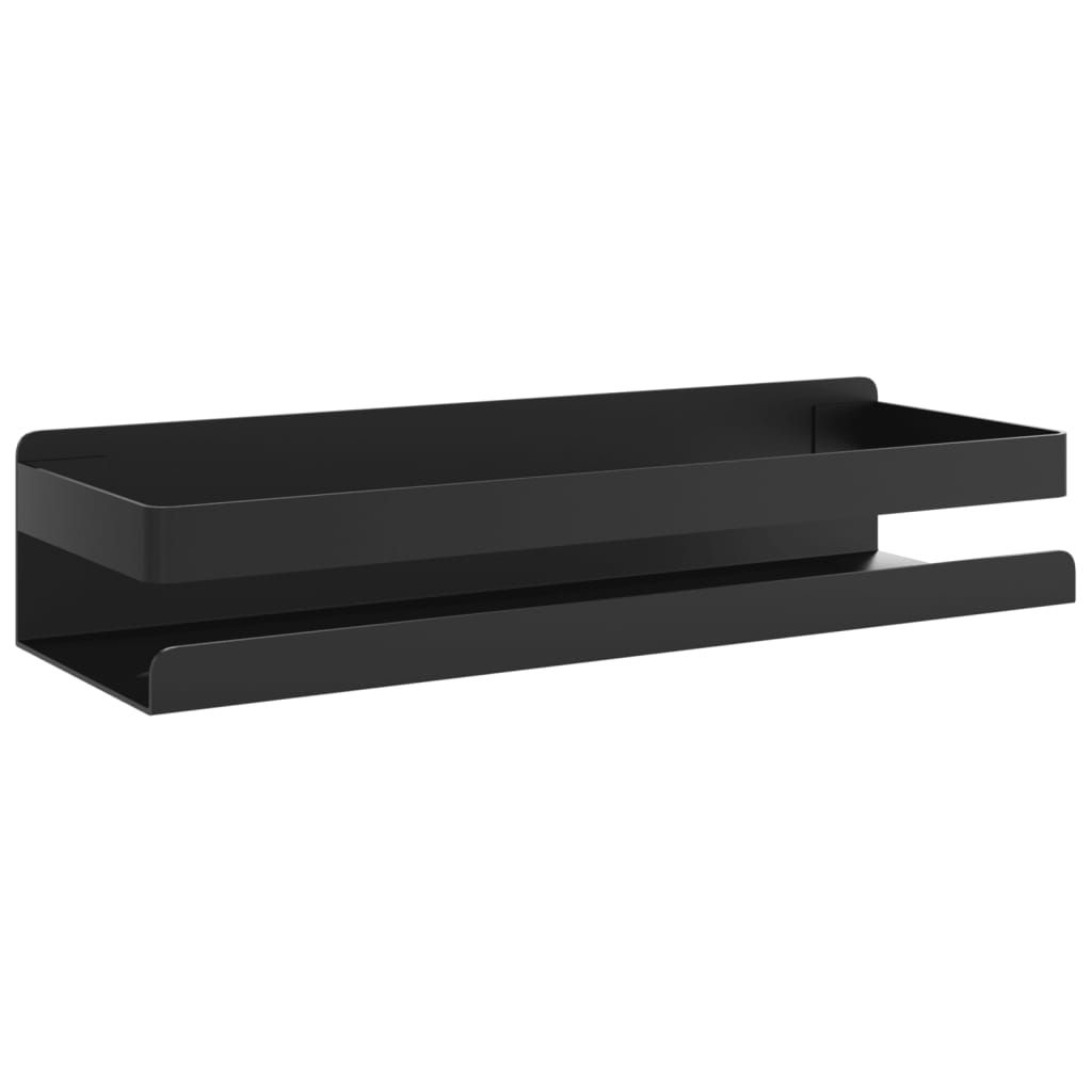 Shower Shelf Matt Black 30x10x6 cm Brushed 304 Stainless Steel