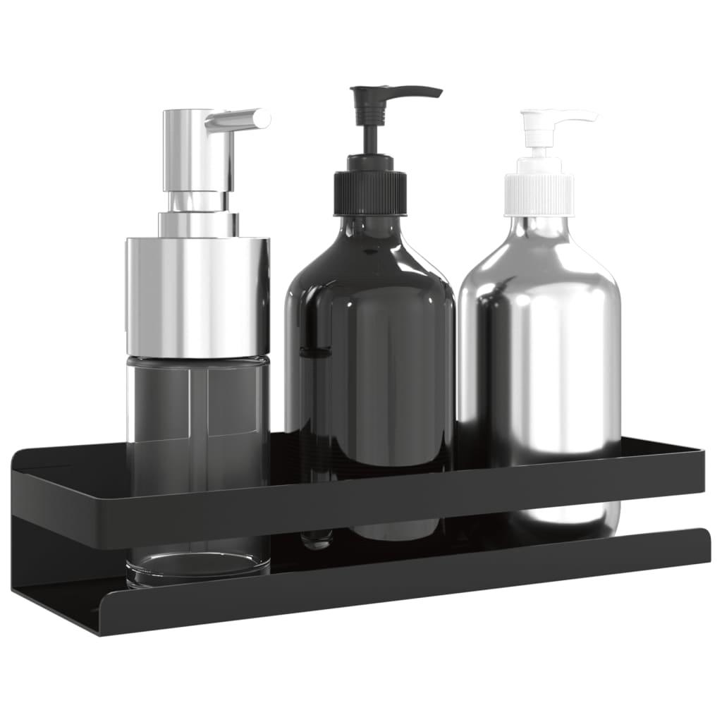 Shower Shelf Matt Black 30x10x6 cm Brushed 304 Stainless Steel