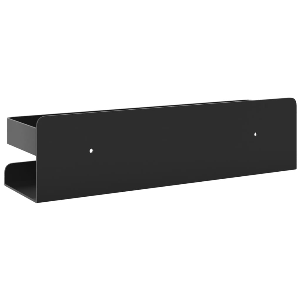 Shower Shelf Matt Black 23x6.5x6 cm Brushed 304 Stainless Steel