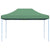 Foldable Party Tent Pop-Up Green 440x292x315 cm