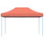 Foldable Party Tent Pop-Up Terracotta 440x292x315 cm