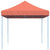 Foldable Party Tent Pop-Up Terracotta 440x292x315 cm