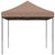 Foldable Party Tent Pop-Up Brown 410x279x315 cm