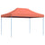 Foldable Party Tent Pop-Up Terracotta 410x279x315 cm