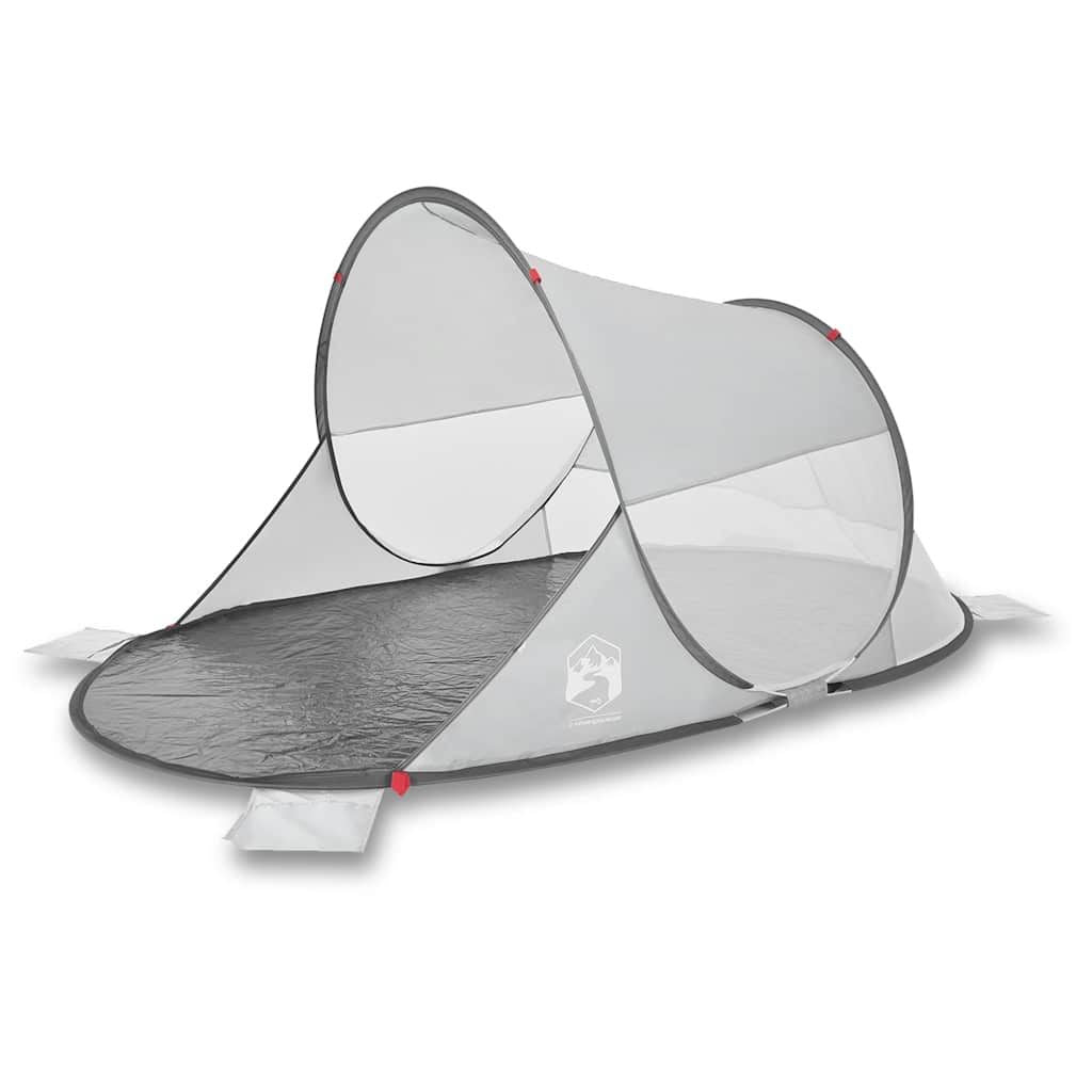 Beach Tent Grey Pop-up Waterproof