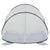 Beach Tent Grey Pop-up Waterproof