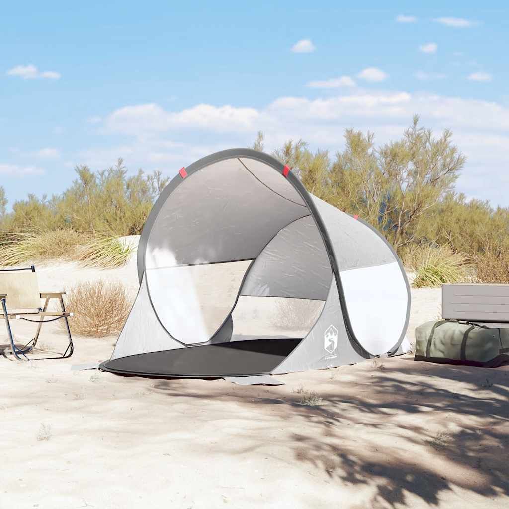 Beach Tent Grey Pop-up Waterproof