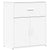 Sideboard White 60x31x70 cm Engineered Wood