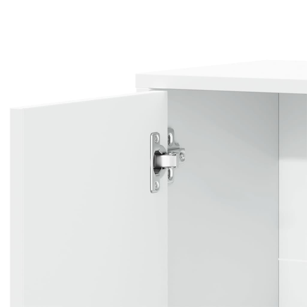 Sideboard White 60x31x70 cm Engineered Wood