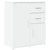 Sideboard White 60x31x70 cm Engineered Wood