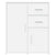 Sideboard White 60x31x70 cm Engineered Wood