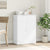 Sideboard White 60x31x84 cm Engineered Wood