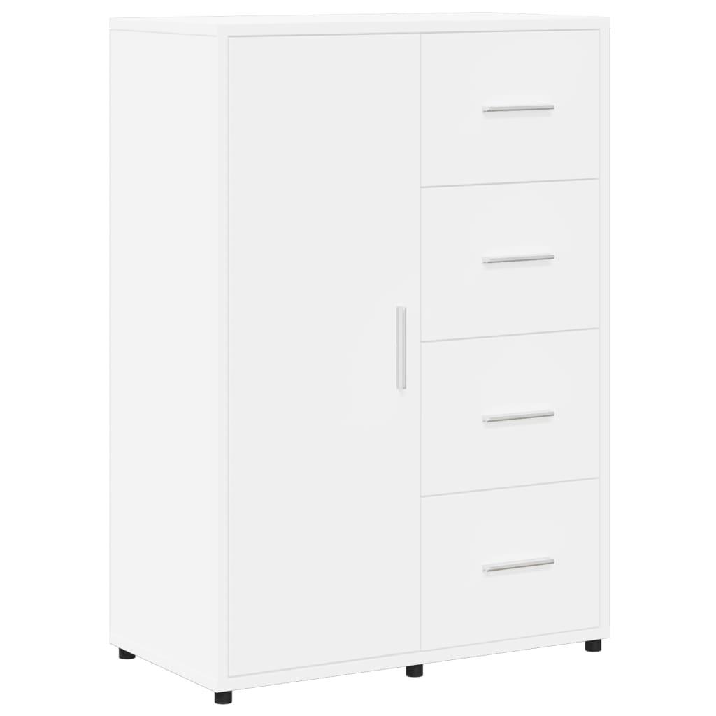 Sideboard White 60x31x84 cm Engineered Wood