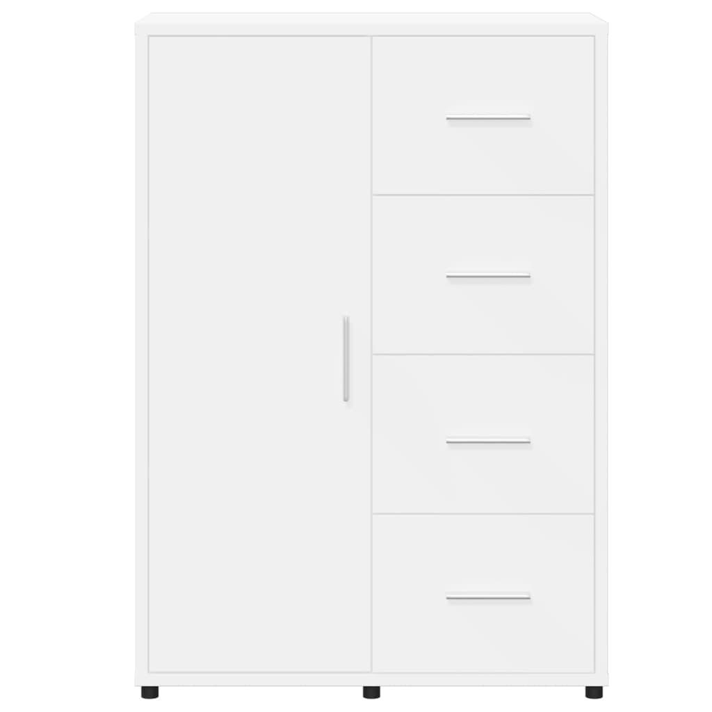 Sideboard White 60x31x84 cm Engineered Wood