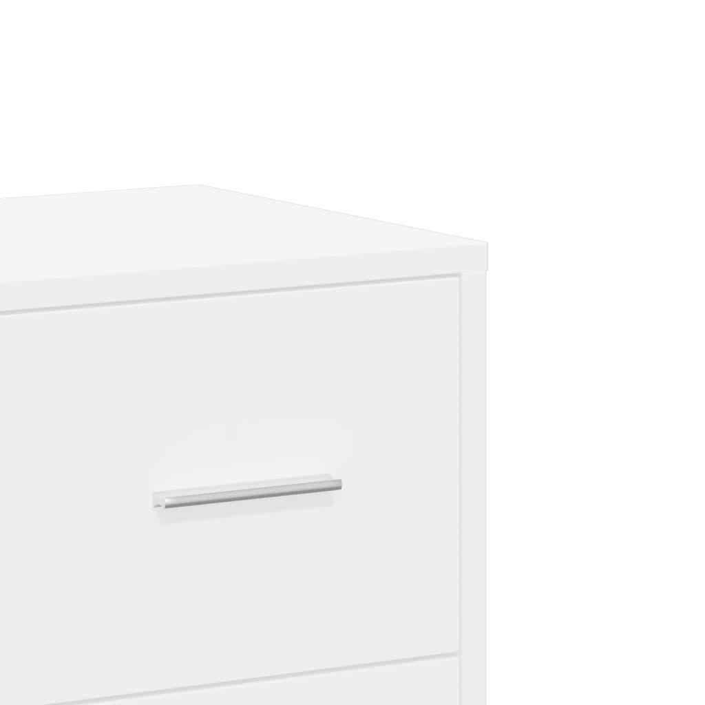 Sideboard White 60x31x84 cm Engineered Wood