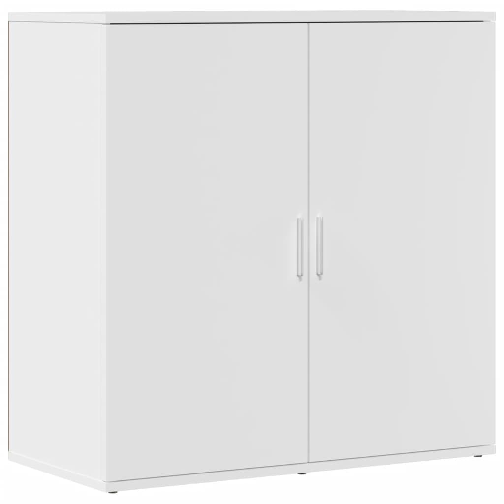 Sideboard White 79x38x80 cm Engineered Wood
