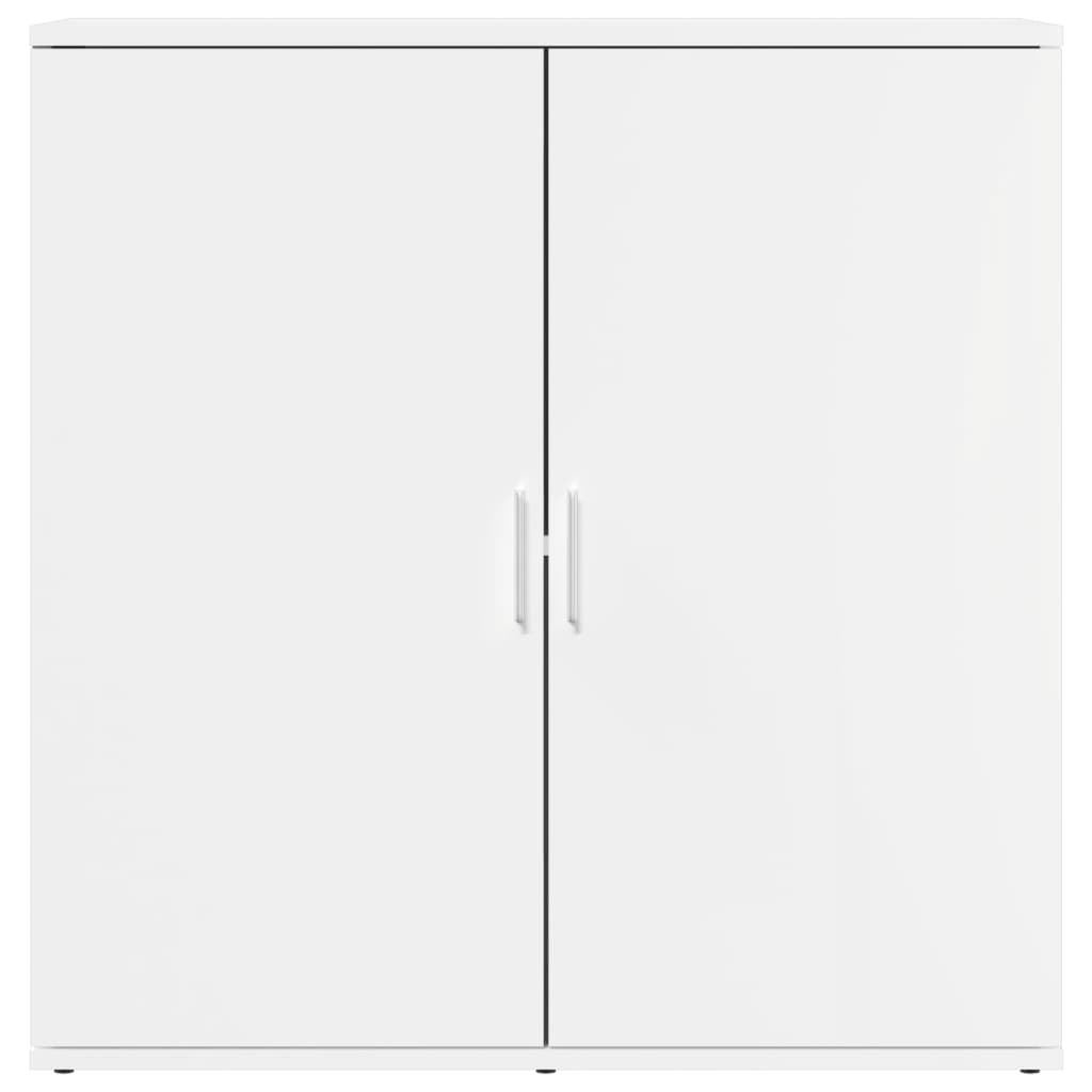 Sideboard White 79x38x80 cm Engineered Wood