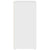 Sideboard White 79x38x80 cm Engineered Wood