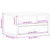 Printer Stand White 40x32x22.5 cm Engineered Wood