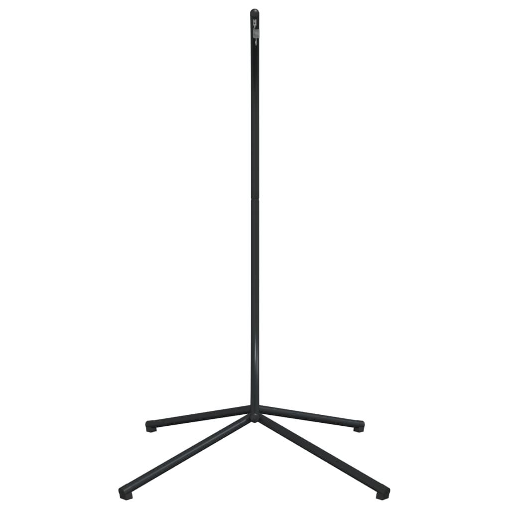 Hanging Egg Chair Stand without Basket Black Steel