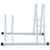 Bicycle Stand for 2 Bikes Floor Freestanding Galvanised Steel