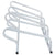 Bicycle Stand for 6 Bikes Floor Freestanding Galvanised Steel