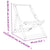 Folding Beach Chairs 2 pcs Black Fabric