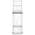 Greenhouse with Base Frame Silver 169x58x202 cm Aluminium