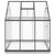 Greenhouse with Base Frame Anthracite 169x169x202 cm Aluminium