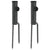 Parasol Stands with Spikes 2 pcs 9x35 cm Galvanised Steel