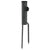 Parasol Stands with Spikes 2 pcs 9x35 cm Galvanised Steel