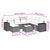 8 Piece Garden Sofa Set with Cushions Black Poly Rattan