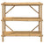 3-Layer Shelf 100x40x90 cm Bamboo