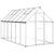 Greenhouse with Base Frame Silver 334x169x195 cm Aluminium