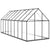 Greenhouse with Base Frame Anthracite 445x169x195 cm Aluminium