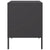 Bedside Cabinets 2 pcs Black 36x39x50.5 cm Steel