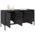 TV Cabinet Black 100.5x39x50.5 cm Steel