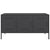 TV Cabinet Black 100.5x39x50.5 cm Steel