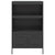 Highboard Black 68x39x113 cm Steel