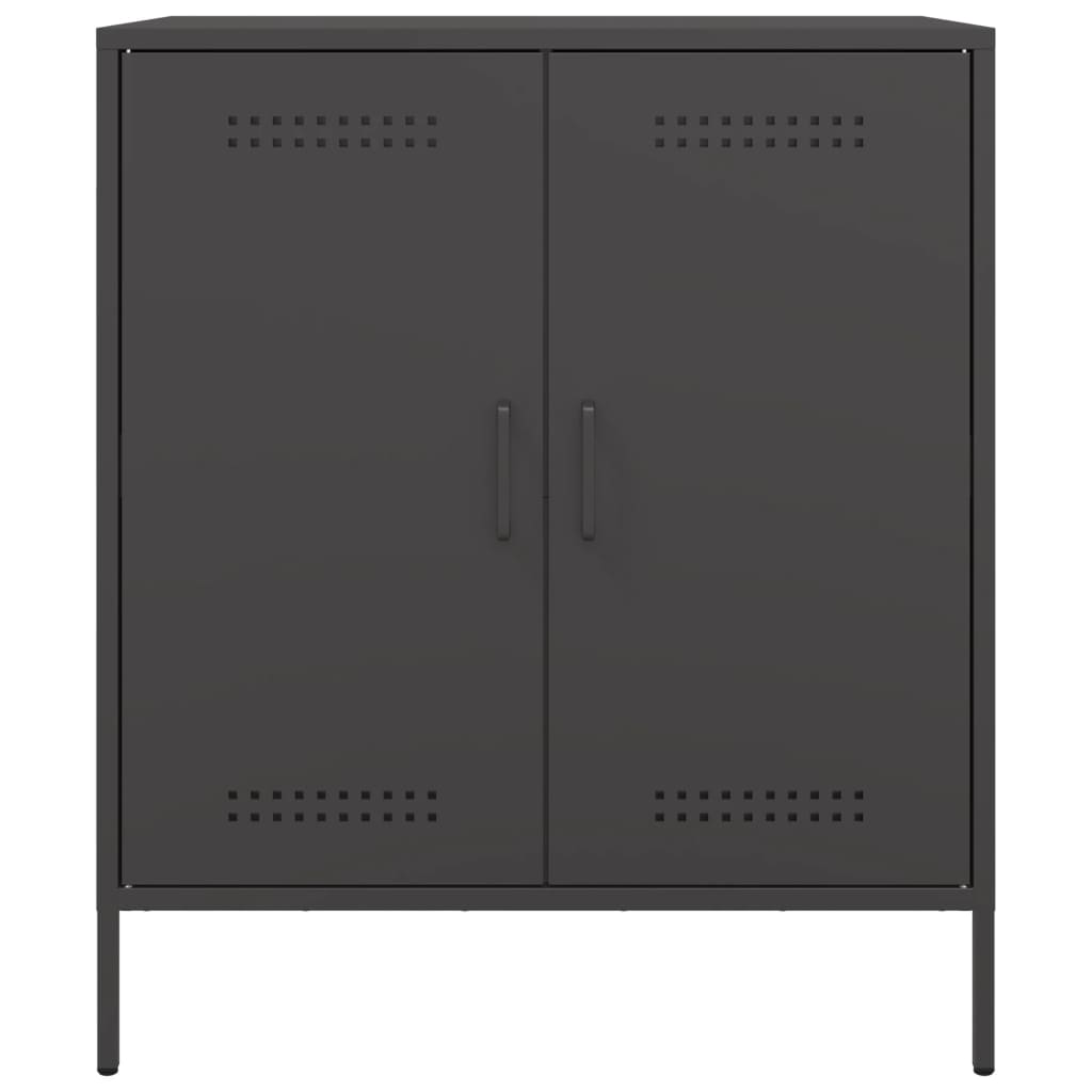 Sideboard Black 68x39x79 cm Steel