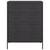 Sideboard Black 68x39x89 cm Steel