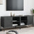 TV Cabinets 2 pcs Black 68x39x50.5 cm Steel