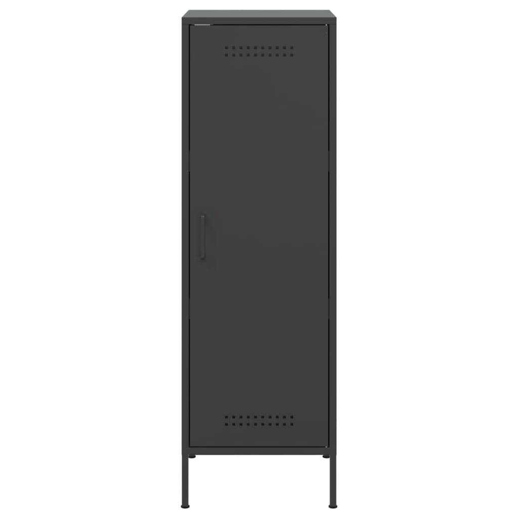 Highboard Black 36x39x113 cm Steel