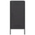 Sideboards 2 pcs Black 36x39x79 cm Steel