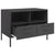 TV Cabinets 2 pcs Black 68x39x50.5 cm Steel