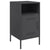 Bedside Cabinets 2 pcs Black 36x39x68 cm Steel